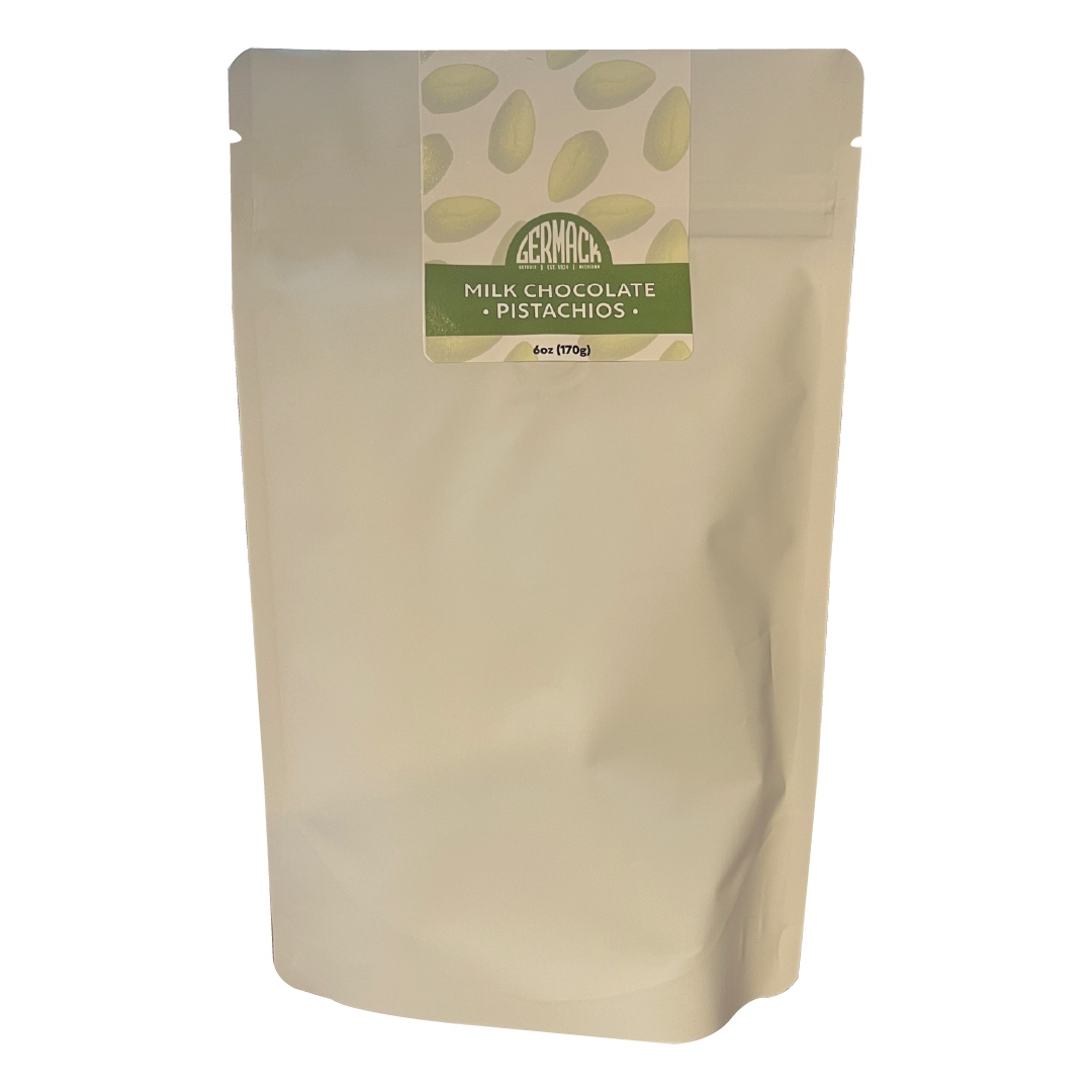 Picture Milk Chocolate Pistachios 6oz