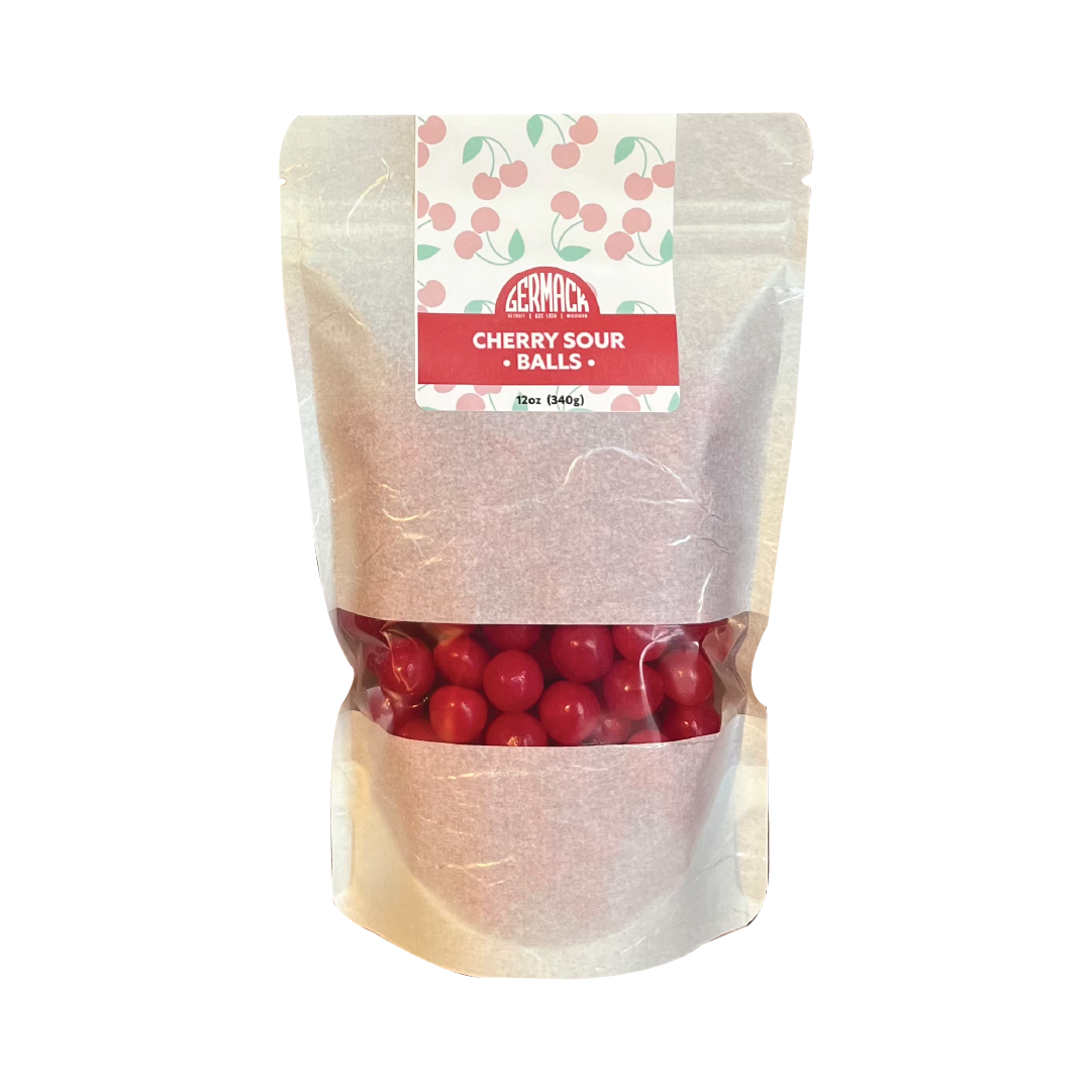 Picture Cherry Sours Balls - 12oz