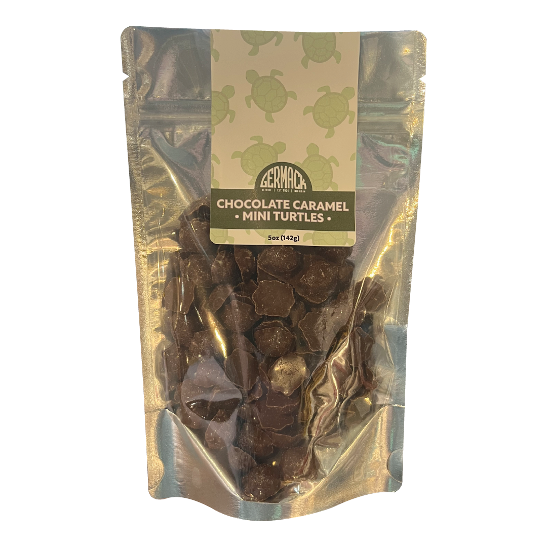 Picture Milk Chocolate Caramel Turtles - 5oz