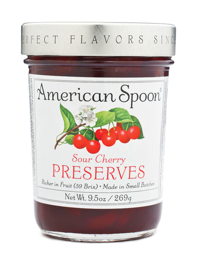 Picture American Spoon - Sour Cherry Preserves 9.5oz