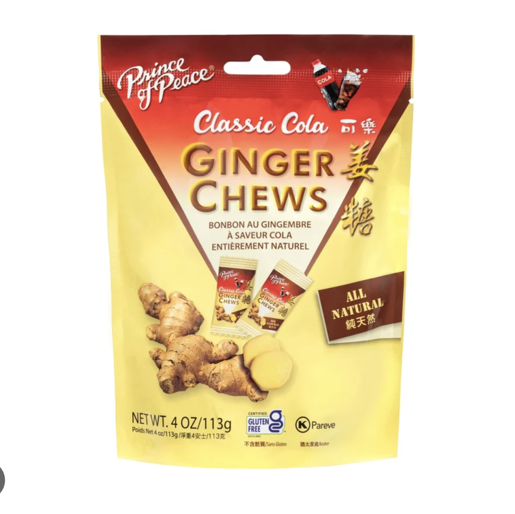 Picture Prince of Peace Ginger Chews with Classic Cola 4oz