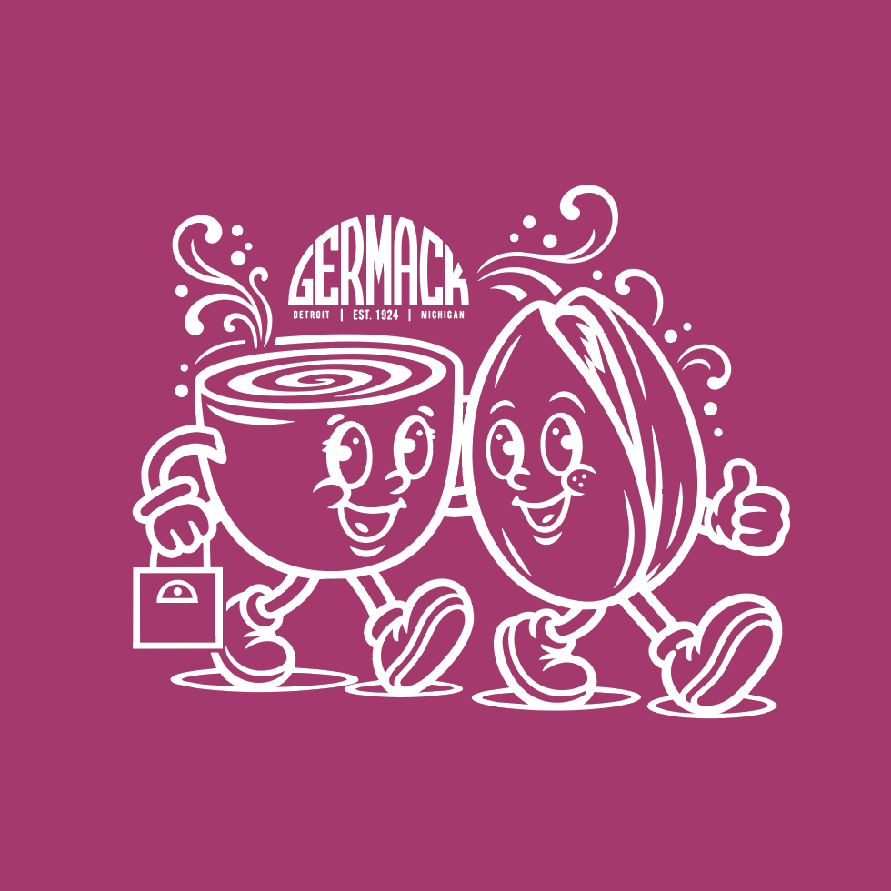 Picture Germack T-Shirt - Shelly & Cuppa (Berry Purple 2XL-3XL)