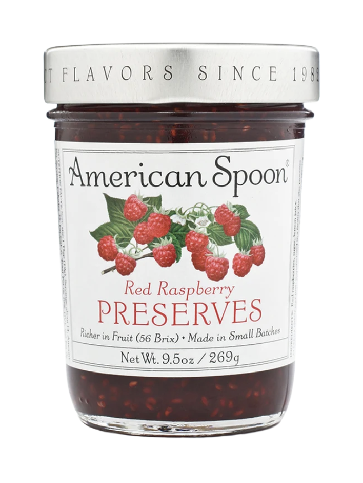 Picture American Spoon - Red Raspberry Preserves 9.5oz