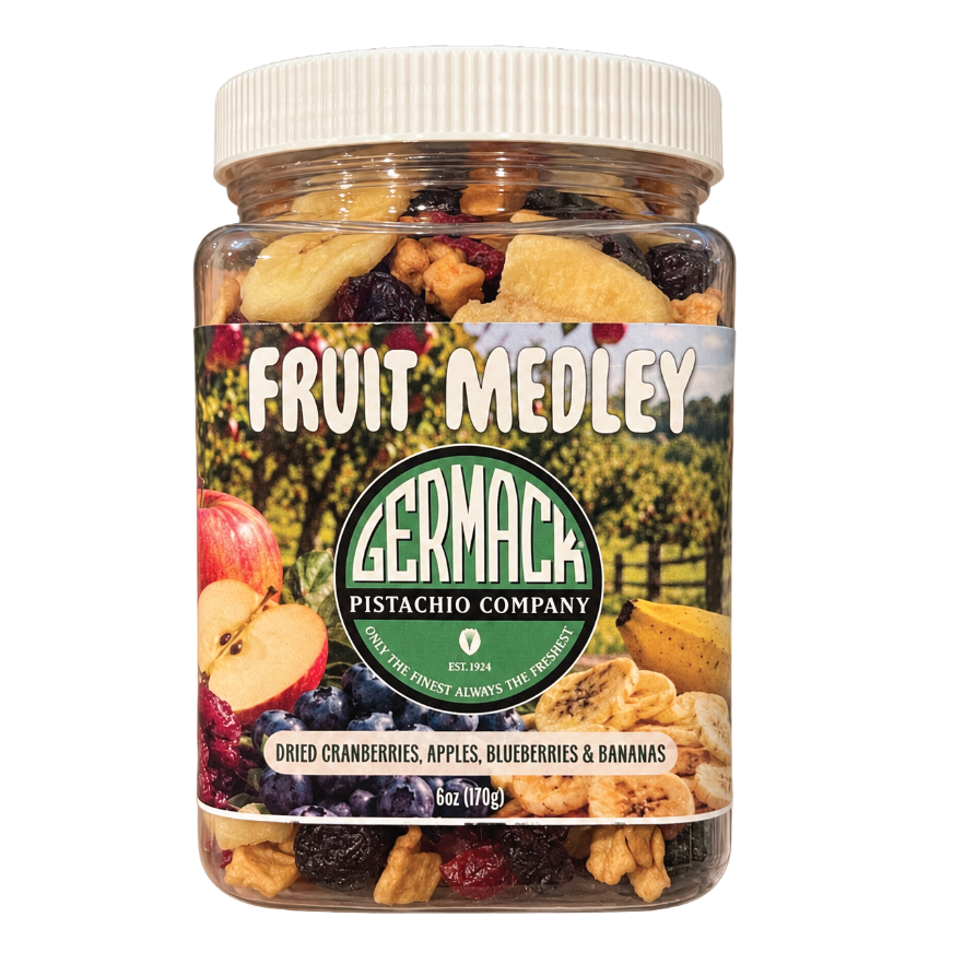 Picture Dried Fruit Medley 6oz (Dried Cranberries, Apples, Blueberries & Bananas)