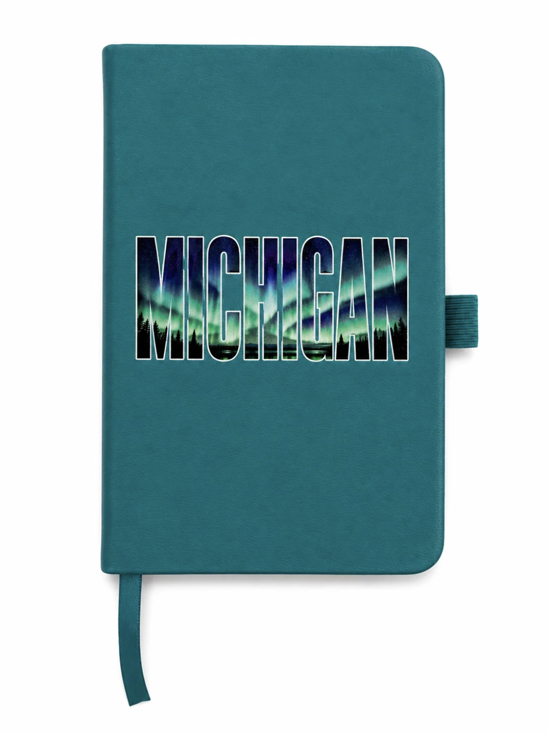 Picture Michigan Northern Lights Notebook - 3.75in x 5.75in