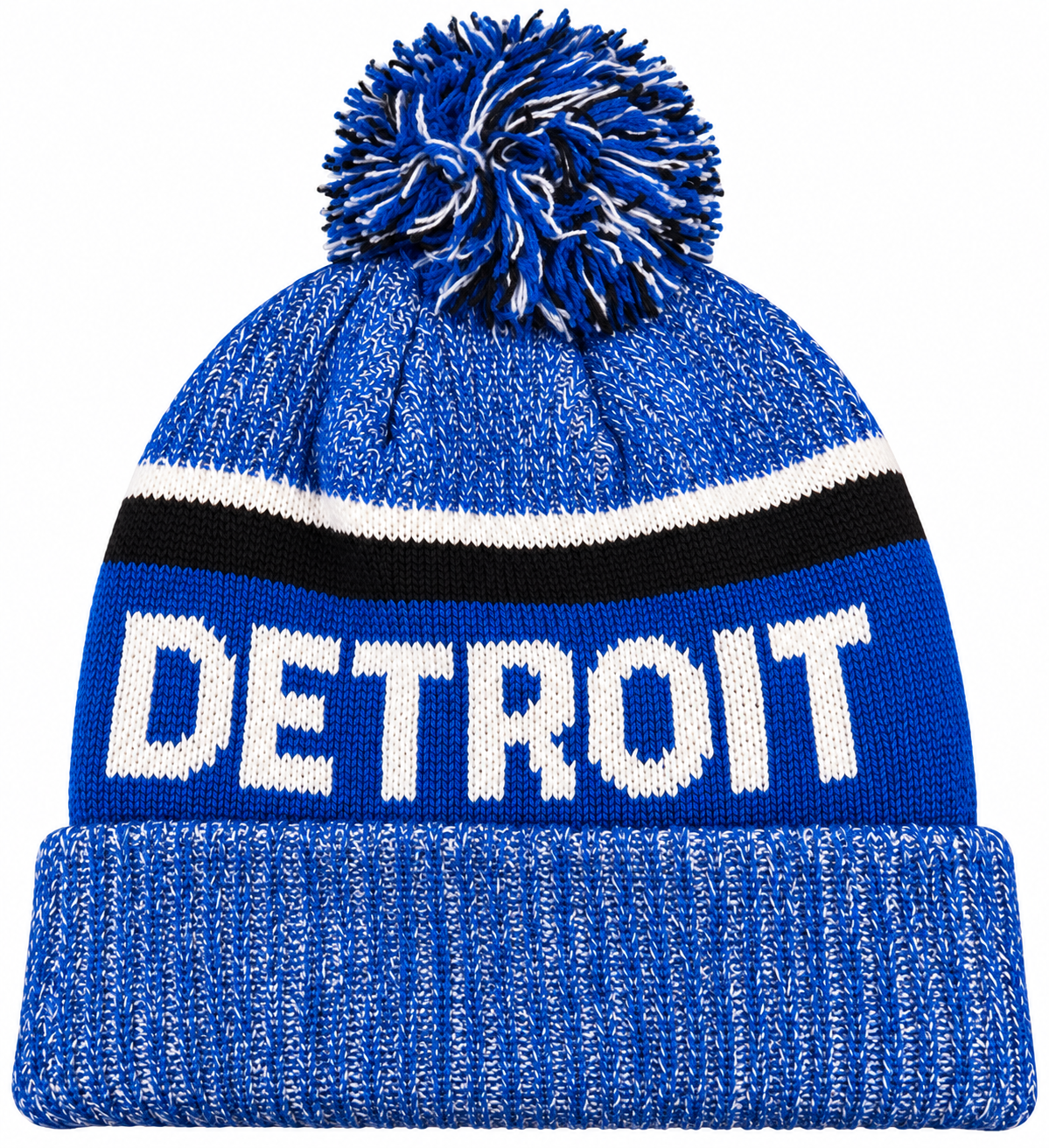 Picture Detroit Knit Beanie With Pom