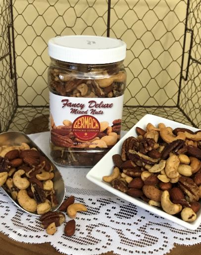 Picture Mixed Nuts - Roasted, Salted, 16 oz Jar. C12