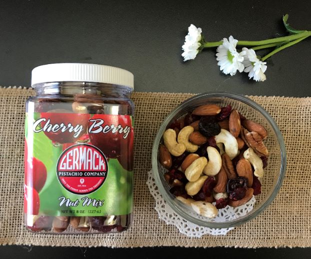 Picture Cherry Berry Nut Mix- 8oz Jar