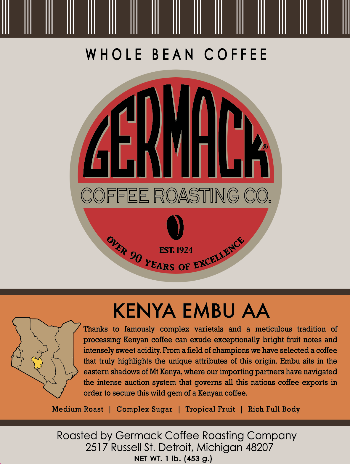 Picture Kenya Embu AA (1lb)