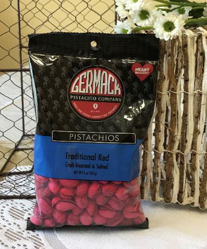 Picture Pistachios - Red - 8 oz. C8