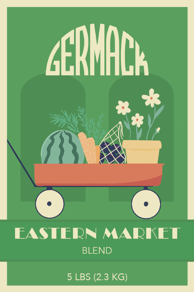 Picture Germack Coffee Blend (5 LB.) - Eastern Market Blend