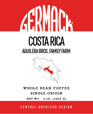 Picture Germack Coffee (5 LB.)- Costa Rica Aguilera Brothers Family Farm