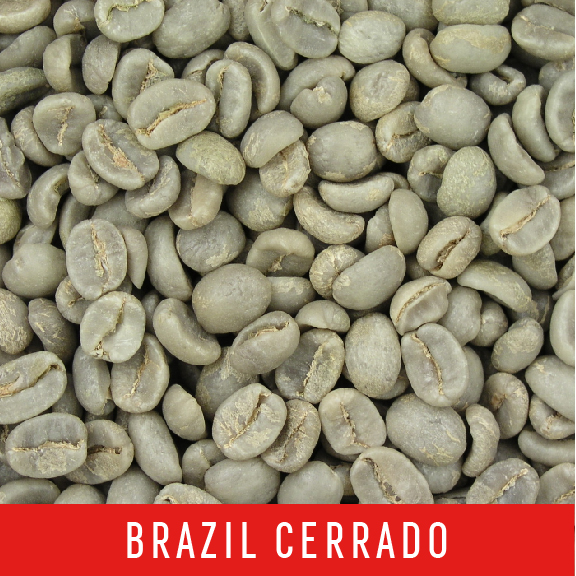 Picture Green Coffee Beans: Brazil Cerrado - 1 LB