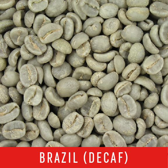 Picture Green Coffee Beans: Brazil (DECAF) - 1 LB