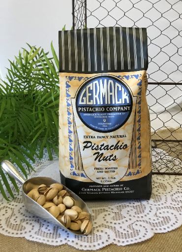 Picture Pistachios California- Roasted, Salted, 2.5 lb Paper Bag C6