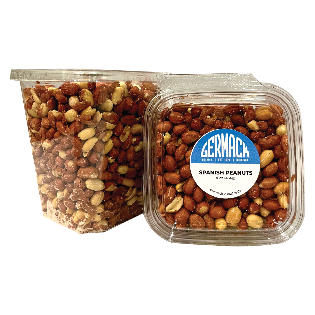 Picture Spanish Peanuts, salted - 16oz
