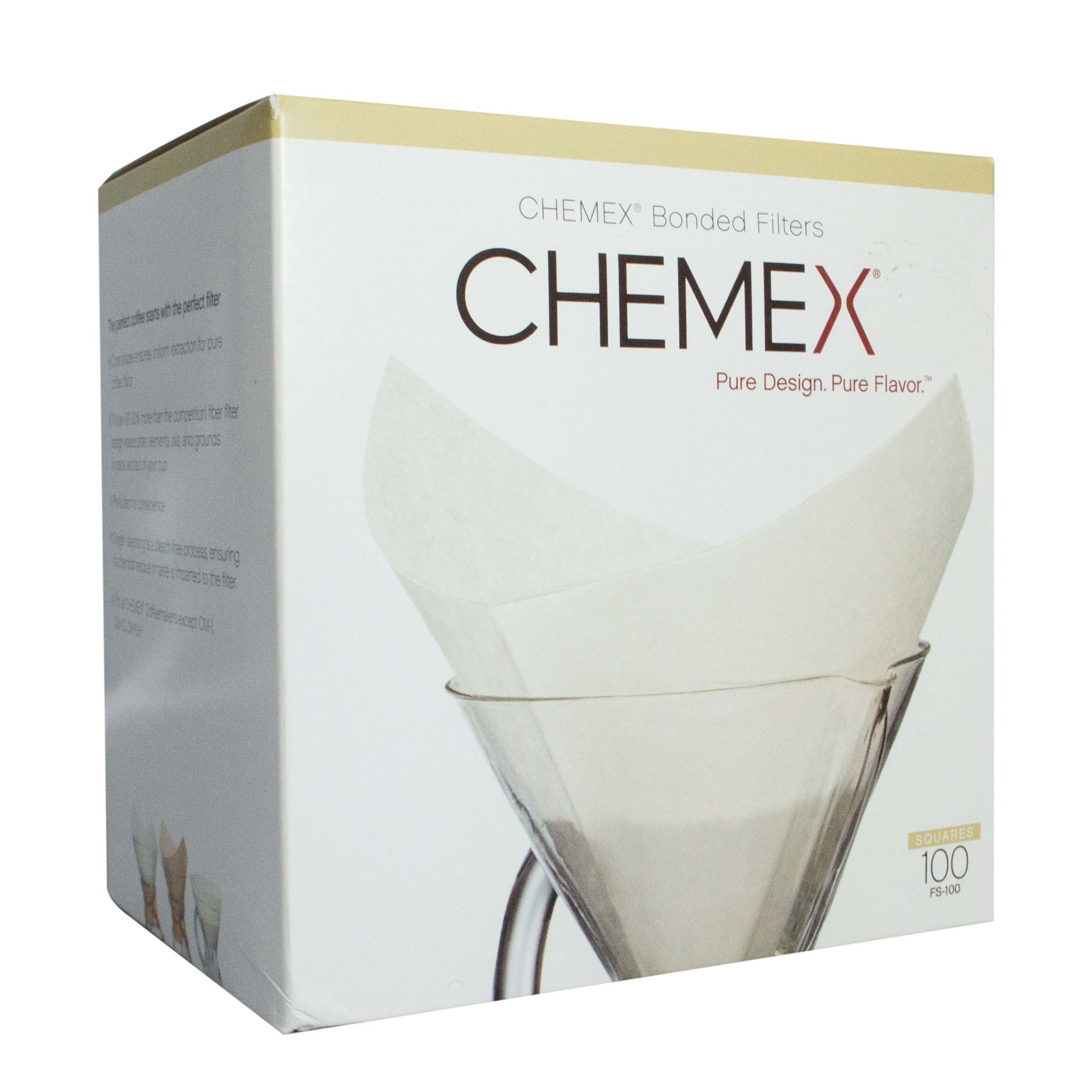 Picture Chemex Square Bonded Filters (100 ct.)
