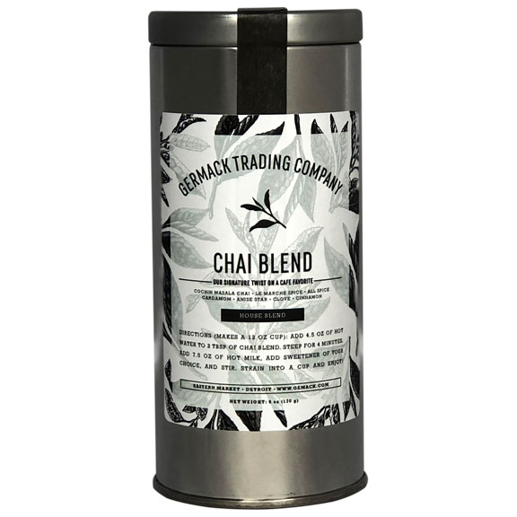 Picture Tea Tin- Chai Blend - (6 oz)