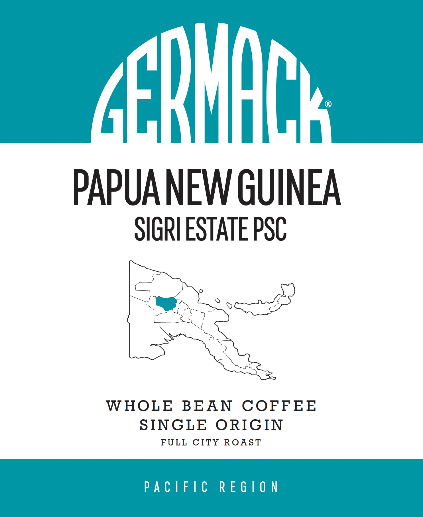 Picture Germack Coffee (5 LB.) - Papua New Guinea Sigri Estate PSC