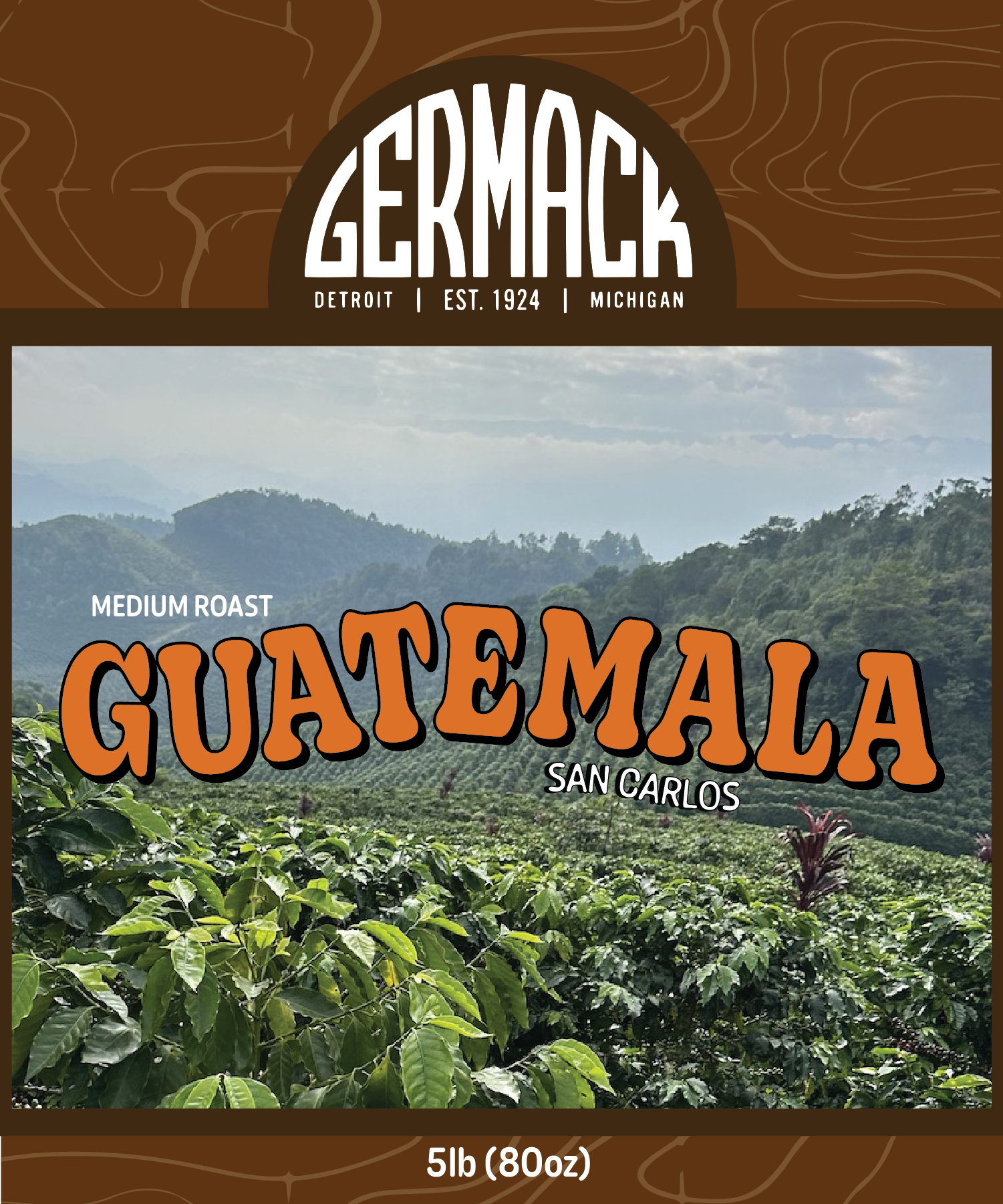 Picture Germack Coffee (5 LB.) - Guatemala San Carlos