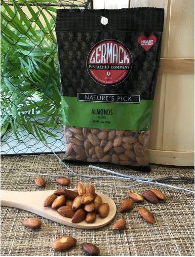 Picture Almonds - All Natural, Raw, No Salt - 10 oz. C8