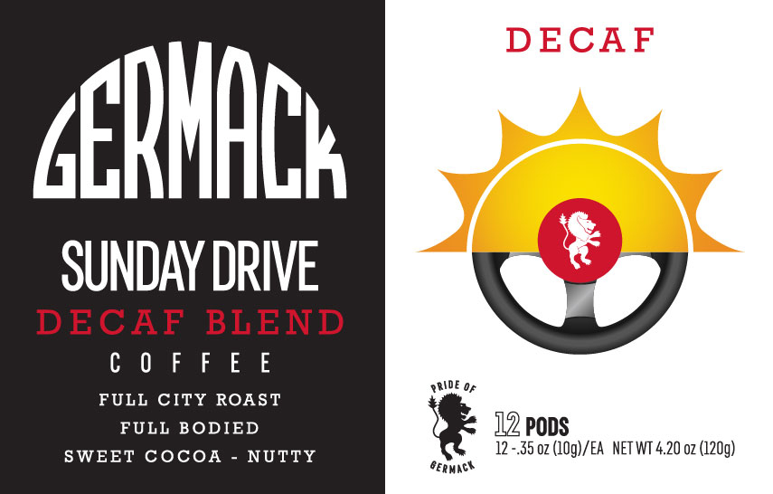 Picture Germack Coffee K-Pods - Sunday Drive (DECAF) - (12 pack)