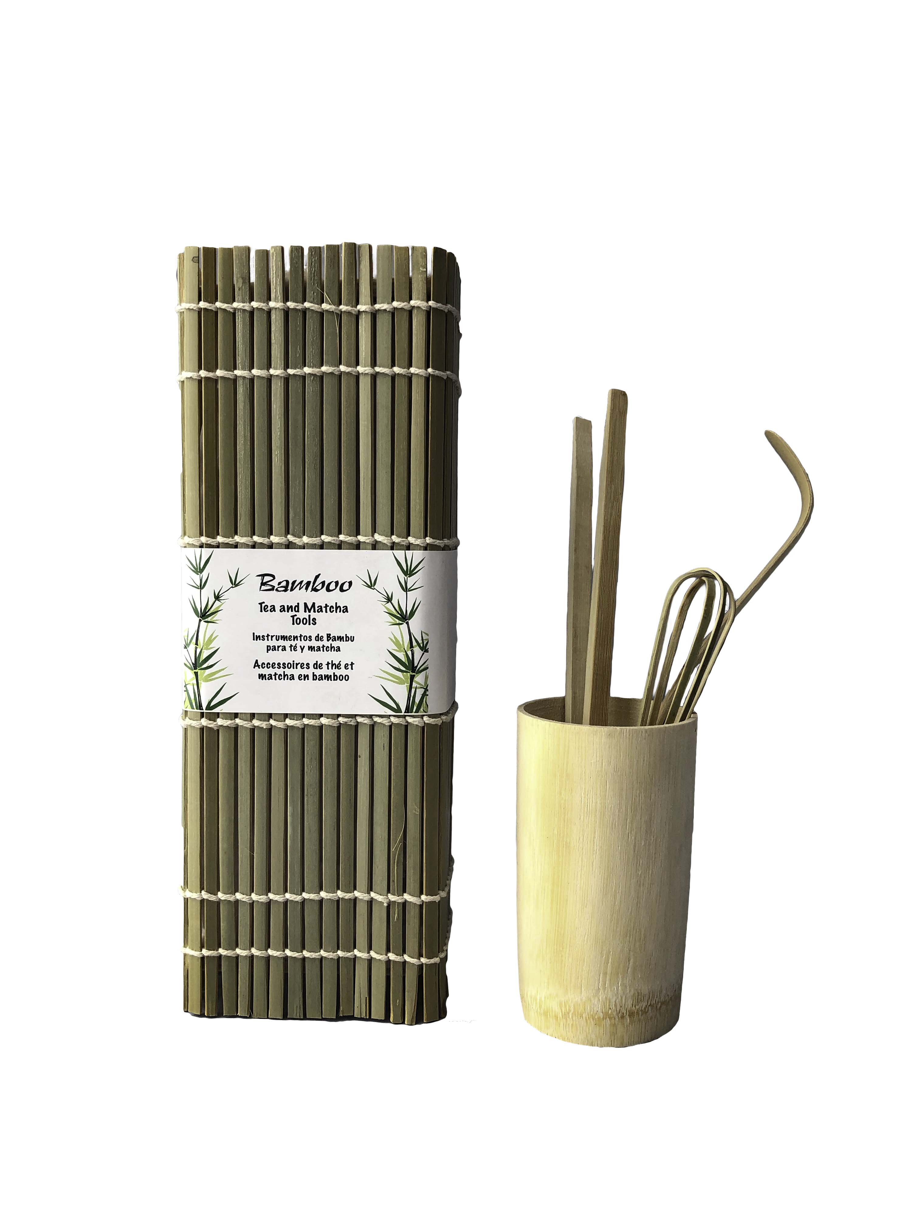 Picture Bamboo Tea and Matcha Tools