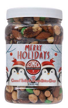 Picture Merry Holidays 18oz Jar  