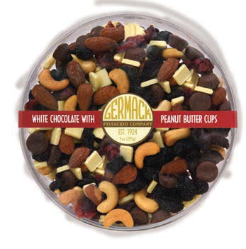 Picture White Chocolate Peanut Butter Cup 6” Round 9oz 12C