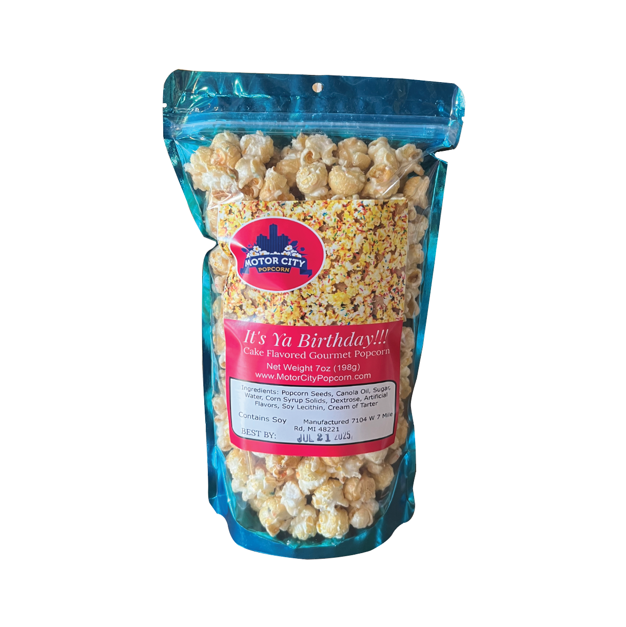 Picture Motor City Popcorn - It's Ya Birthday!!! - 7oz