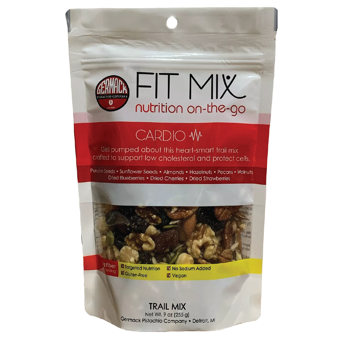 Picture FIT MIX - CARDIO (Sunflower Seeds, &nbsp;Pepitas, Walnuts, Almonds, Pecans,Hazelnuts, Blueberries, cherries) 9oz