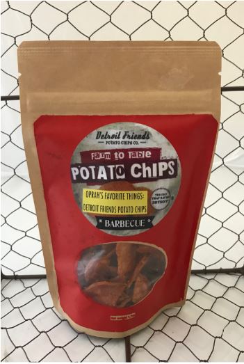 Picture Detroit Friends Potato Chips - Barbecue