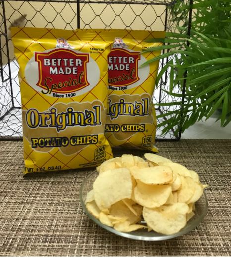 Picture Potato Chips Better Made (2 - 1oz bags)