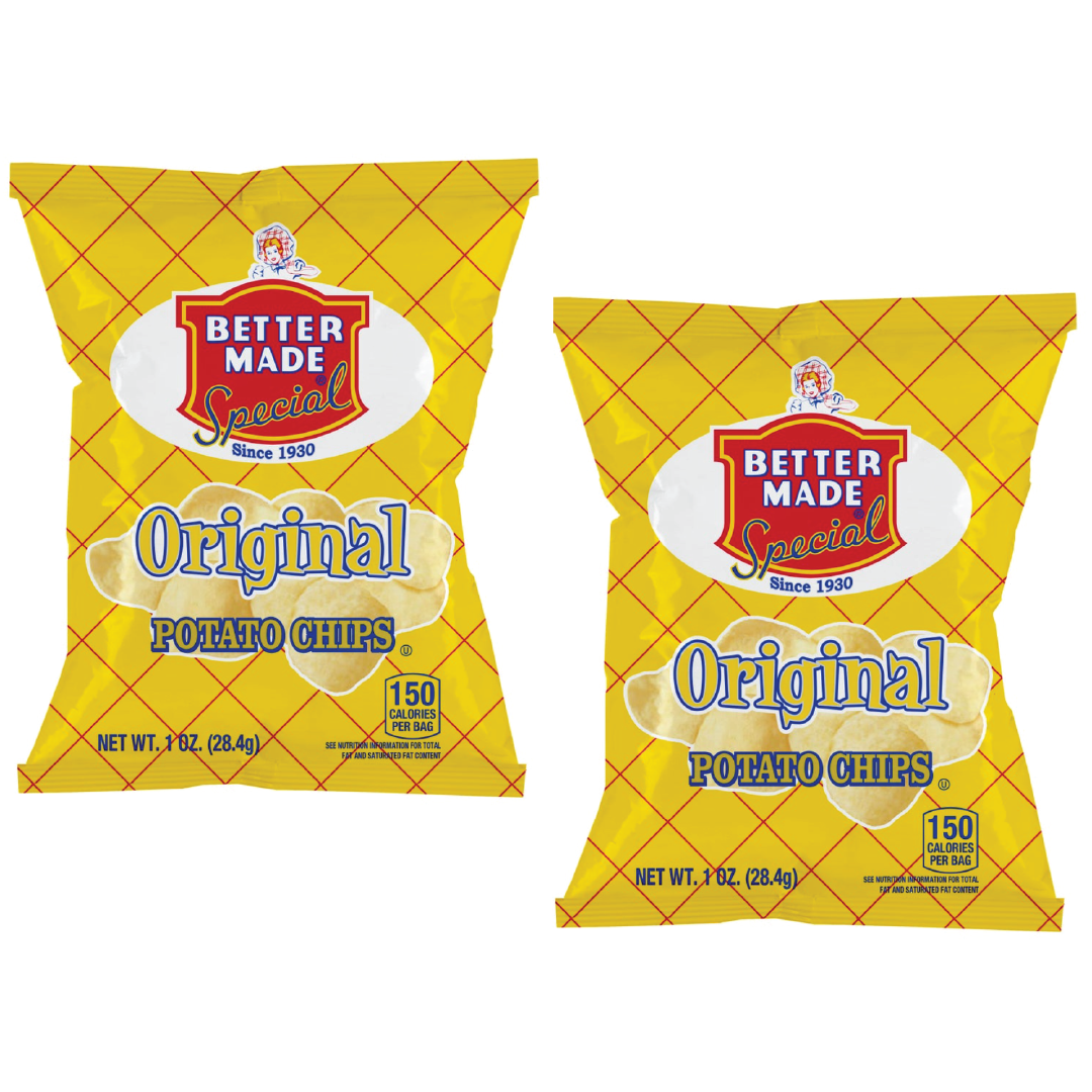 Picture Potato Chips Better Made (2 - 1oz bags)