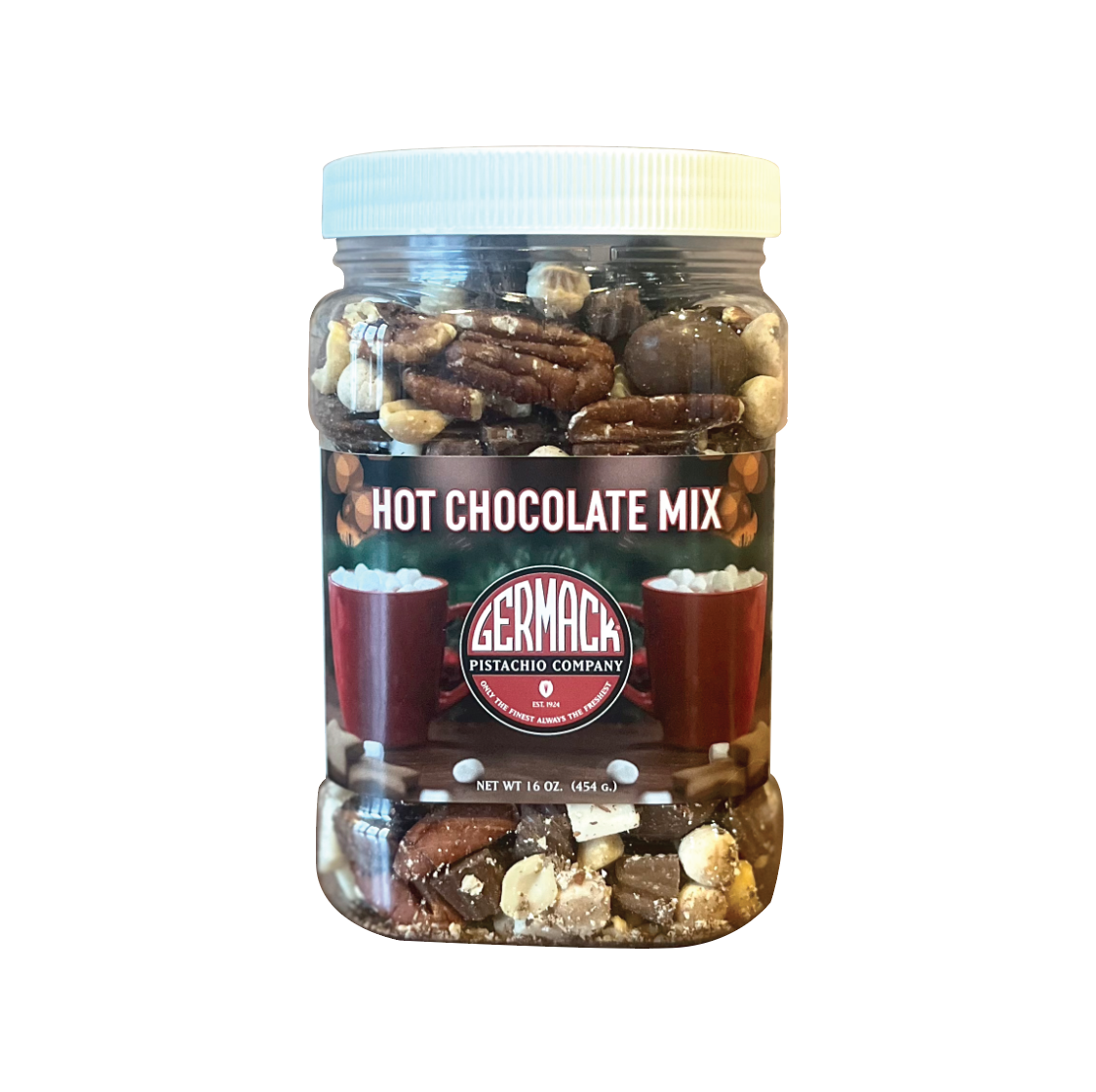 Picture Hot Chocolate Mix 16oz Jar
