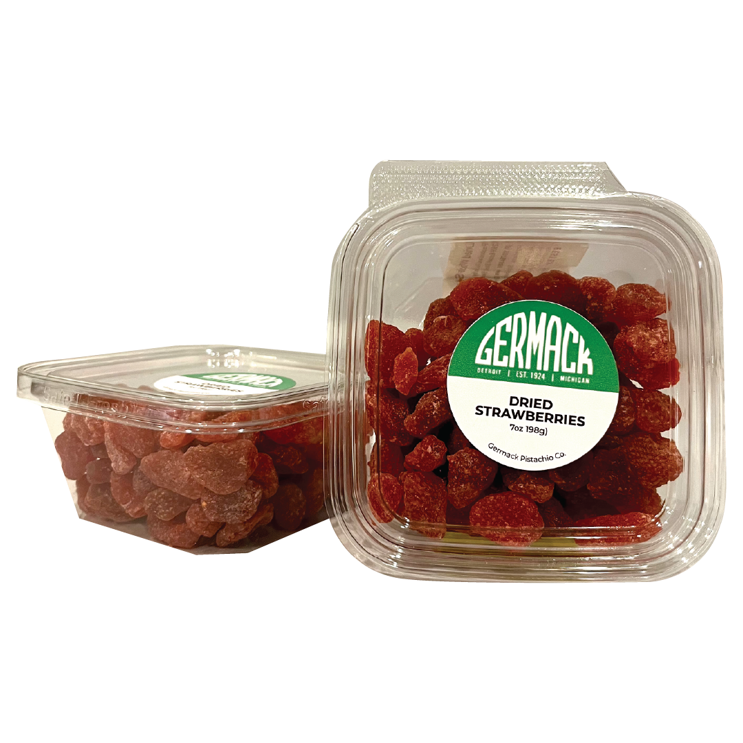 Picture Dried Strawberries Whole 7 oz tub
