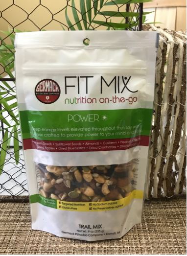 Picture FIT MIX - POWER (Sunflower Seeds, Pepitas, Peanuts, Pecans, Cashews, Almonds, Apples, Blueberries) 9oz
