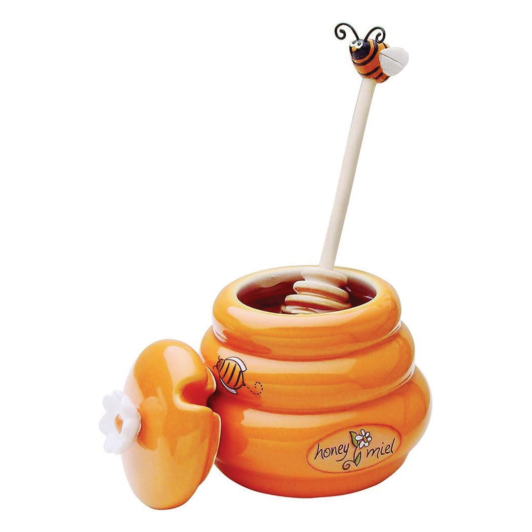 Picture Honey Jar and Dipper