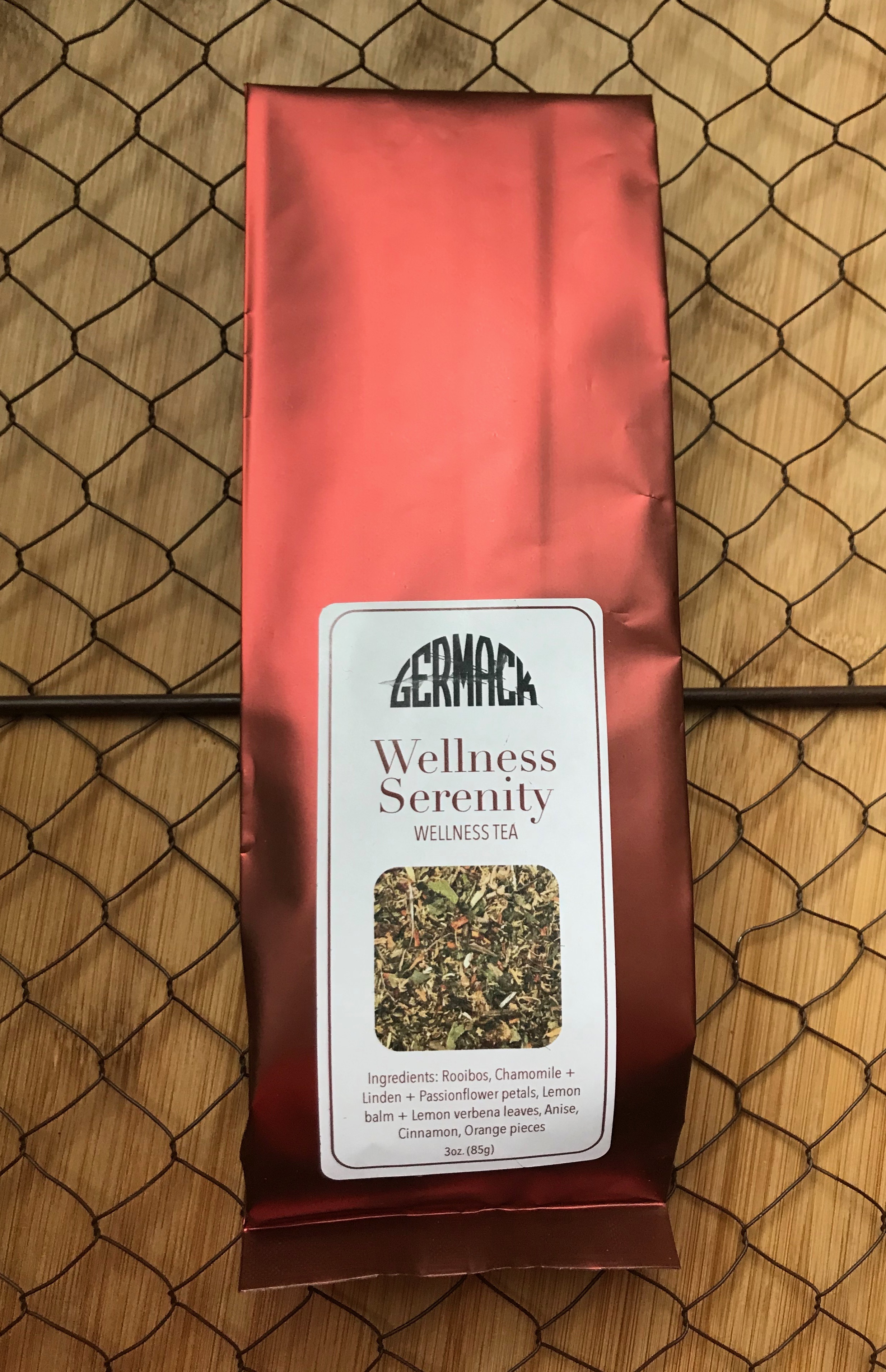 Picture Tea - Herbal Tea - Wellness Serenity - 3 oz