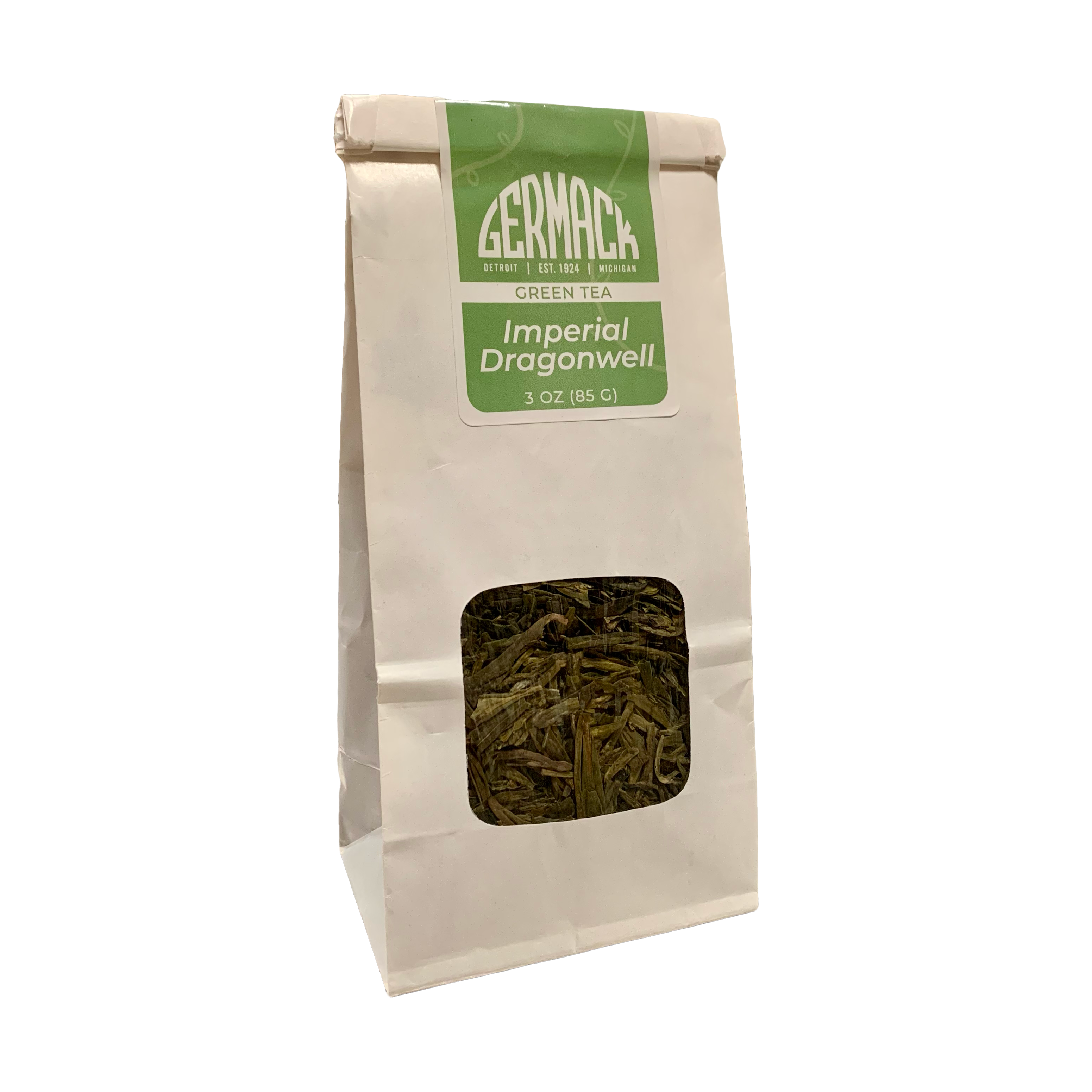 Picture Tea Green Imperial Dragonwell 3oz