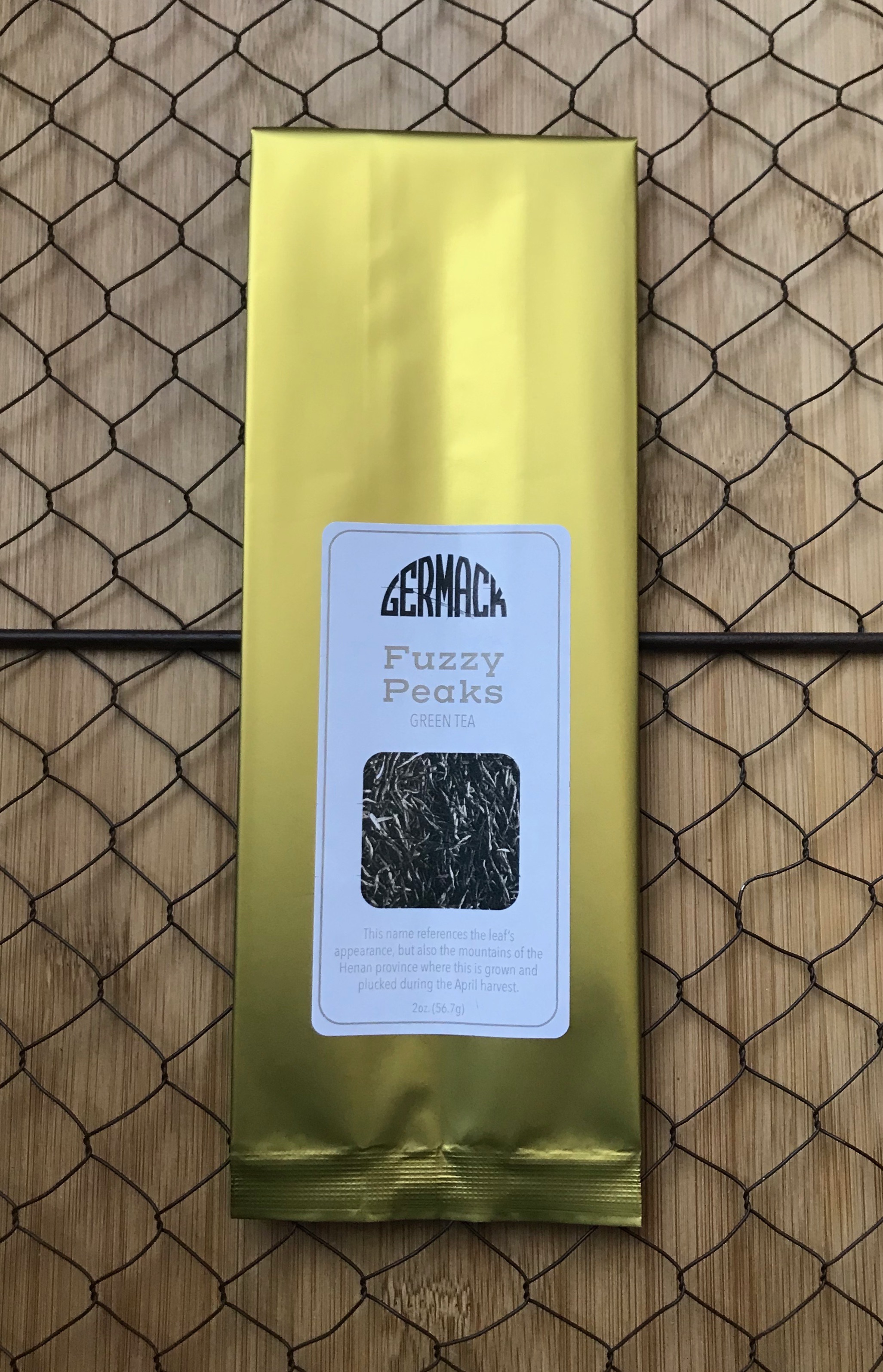 Picture Tea - Green Tea - Fuzzy Peaks - 2oz