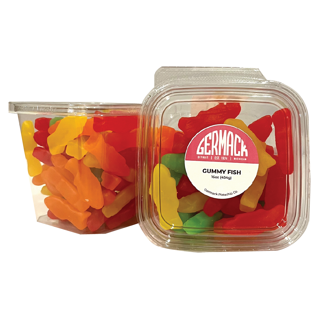 Picture Gummy Fish 16oz tub