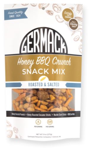 Picture Honey BBQ Crunch (Peanuts, Corn, Sesame Sticks, BBQ Corn Nuts)8 oz