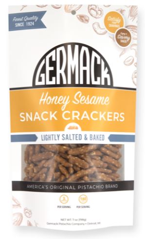 Picture Snack Crackers Honey Sesame 7oz