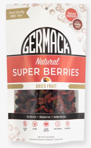 Picture Super Berries Natural (Goji Berries, Bluberries, Goldenberries) 8oz