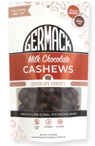 Picture Milk Chocolate Cashews 12oz