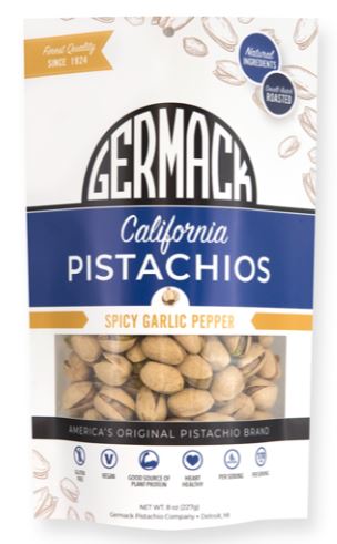 Picture Pistachios Spicy Garlic Pepper 8oz