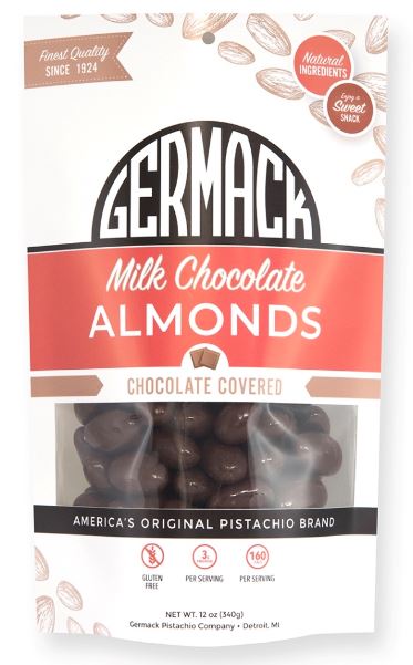 Picture Milk Chocolate Almonds 12oz