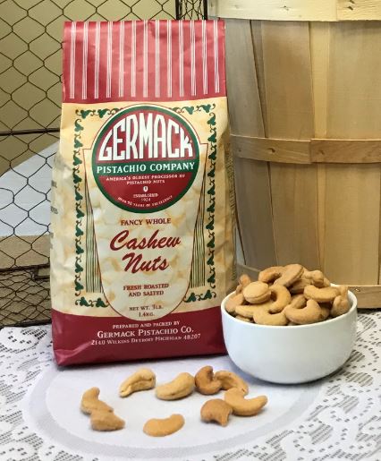 Picture Cashews - Fancy Large - roasted, salted - 3LB