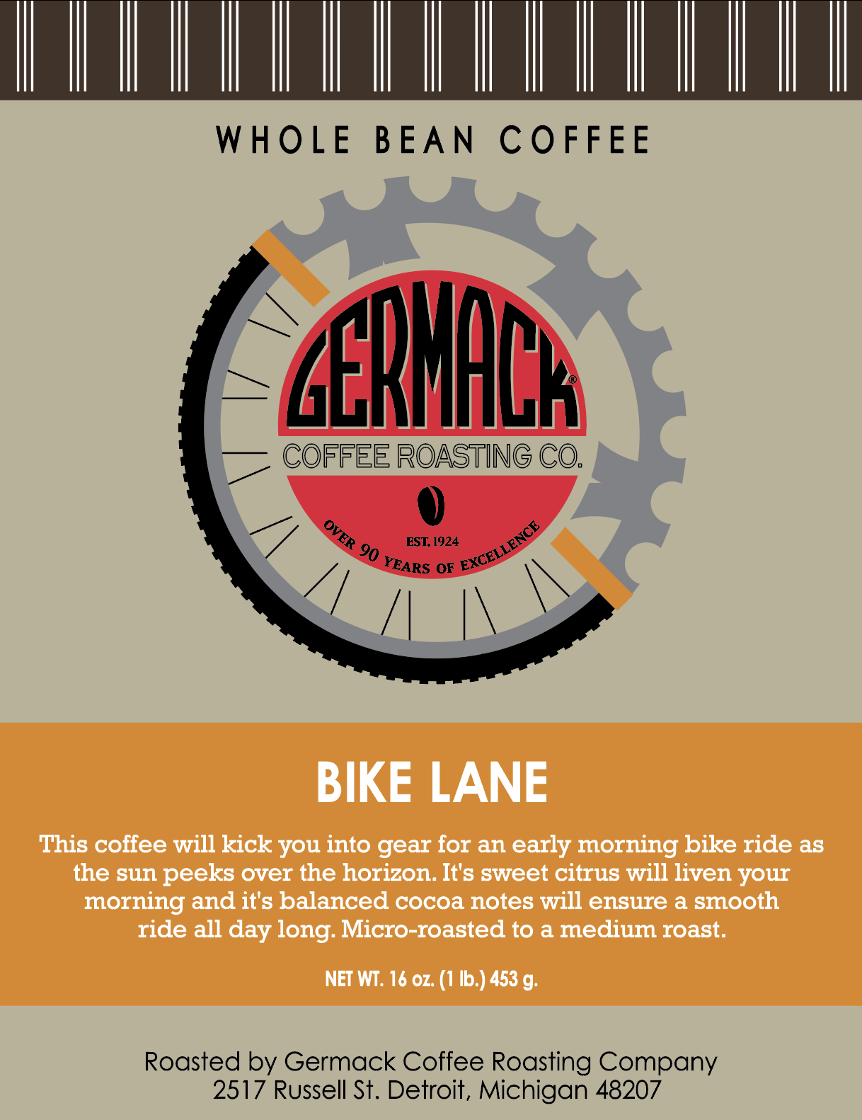 Picture Germack Coffee Bike Lane - 1 lb.